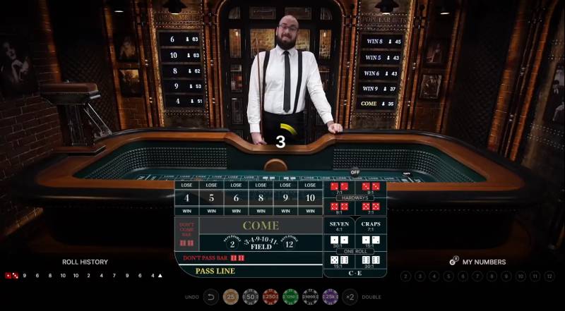 Các loại cược phổ biến khi chơi craps tại 8day